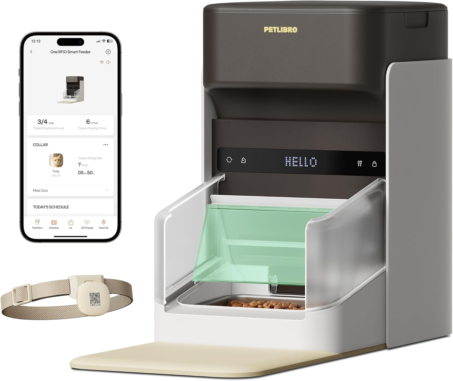 Automatic pet feeders